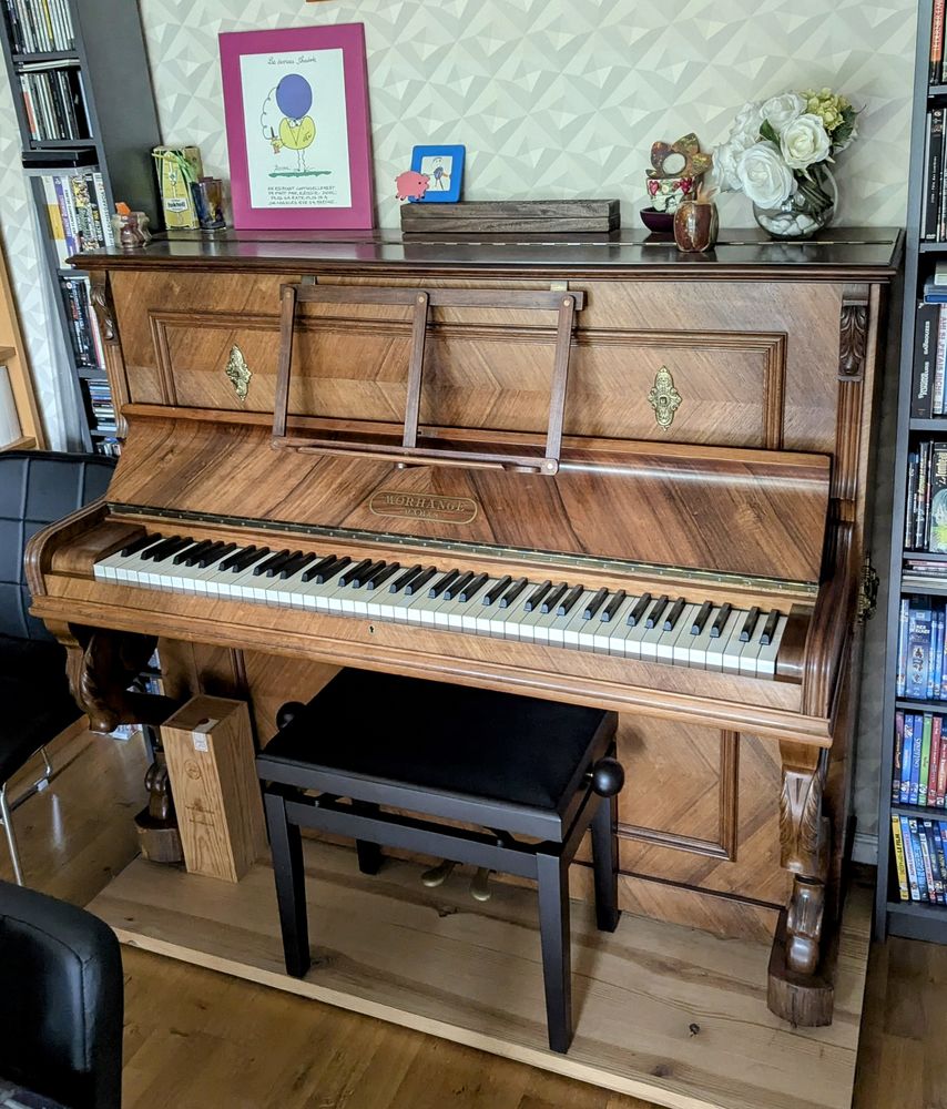 Piano droit Morhange 19�me si�cle 300 Lyon 9 (69)