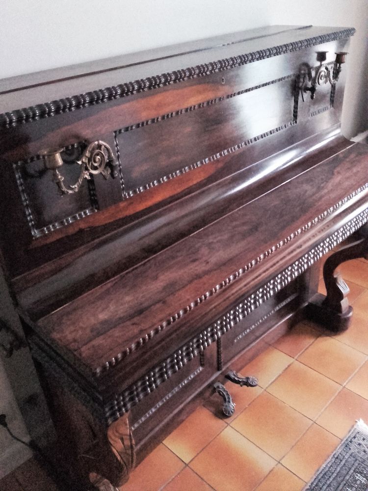 Piano droit NAPOLEON 3 marque facteur piano RICHER 800 Notre-Dame-de-l'Isle (27)