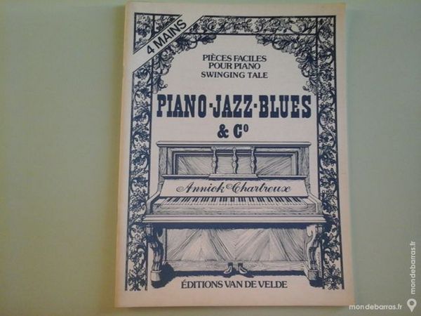 PIANO JAZZ BLUES & CO-4 MAINS-ANNICK CHARTREUX 8 Albi (81)
