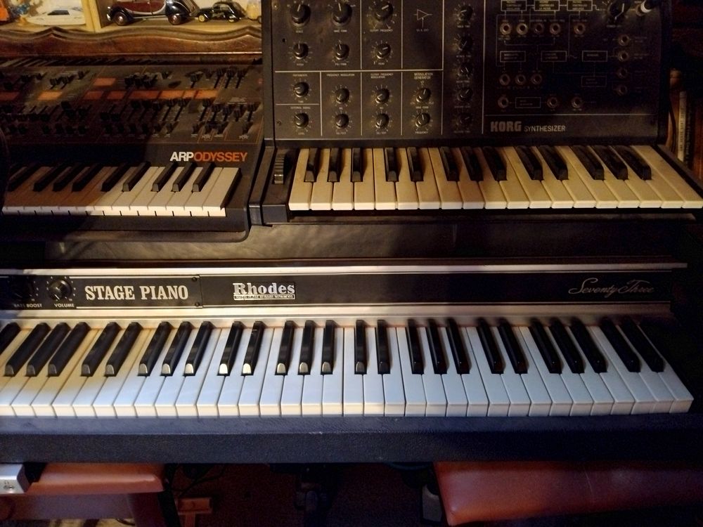 Piano mythique Fender Rhodes mk2 3500 Paris 1 (75)