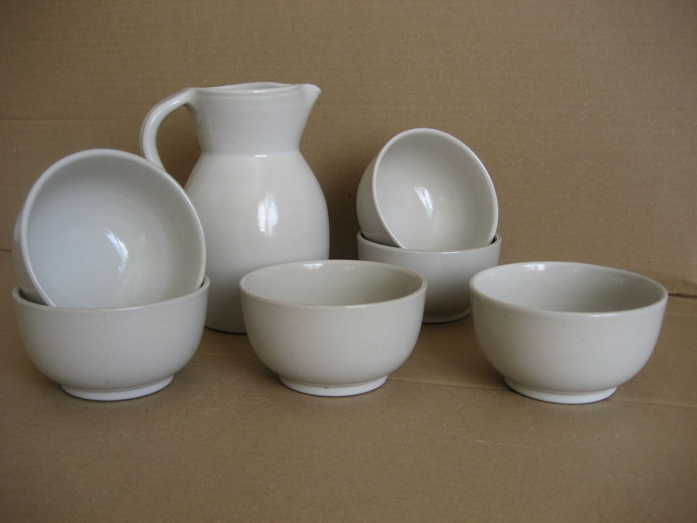 Pichet + 6 bols en   Gr�s du Berry   , neufs 59 Reims (51)