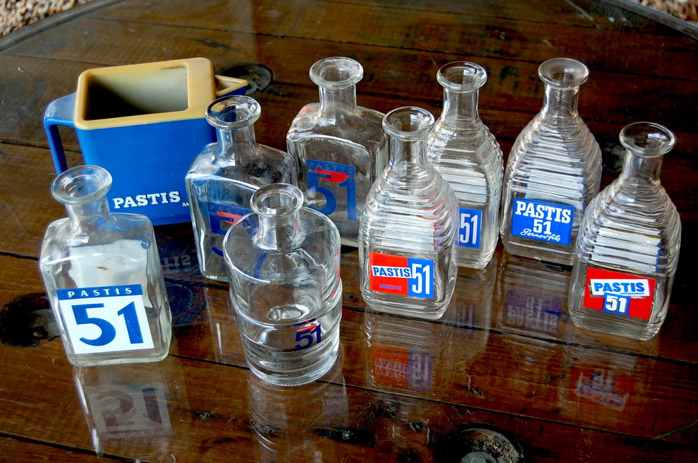 lot pichet carafe aperitif pastis 51 vintage 25 Saint-Jean-d'Ang�ly (17)