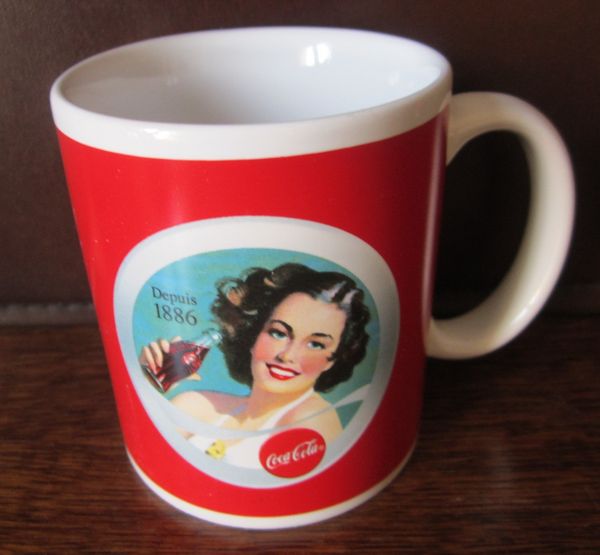 Pichet, Choppe, Tasse, Mug, c�ramique COCA 8 Sassenage (38)
