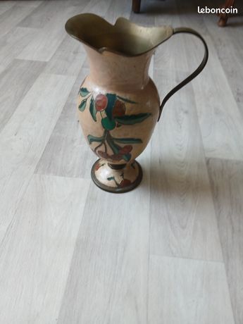 Pichet en laiton �maill� 5 La Rochelle (17)