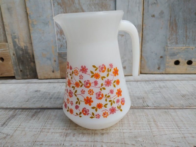 Pichet Verre Arcopal Vintage 70 25 Loches (37)