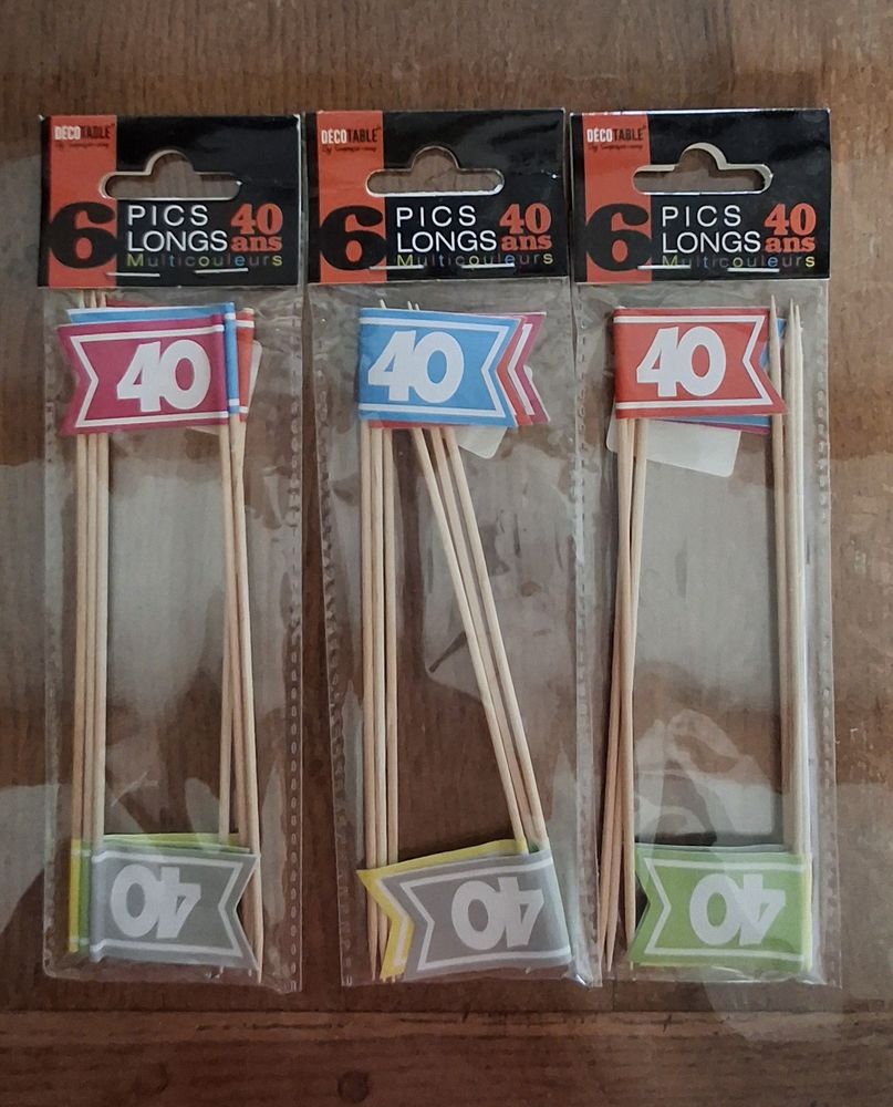 Lot de 18 pics en bois neuf 40 ans 3 Villiers (86)