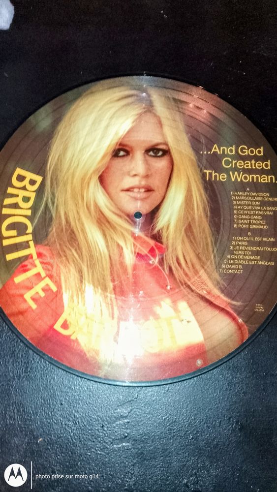 Picture disque vinyle Brigitte Bardot BAISSE DE PRIX 40 Lavaur (81)