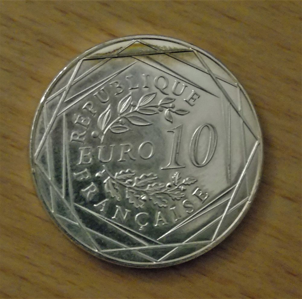 pi�ce de 10�  le coq 2016 509 Saint-Ouen (93)