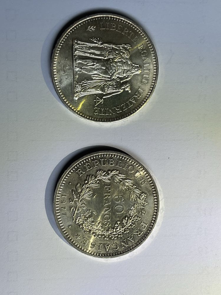 pi�ce d'argent 1000 Saint-Paterne (72)