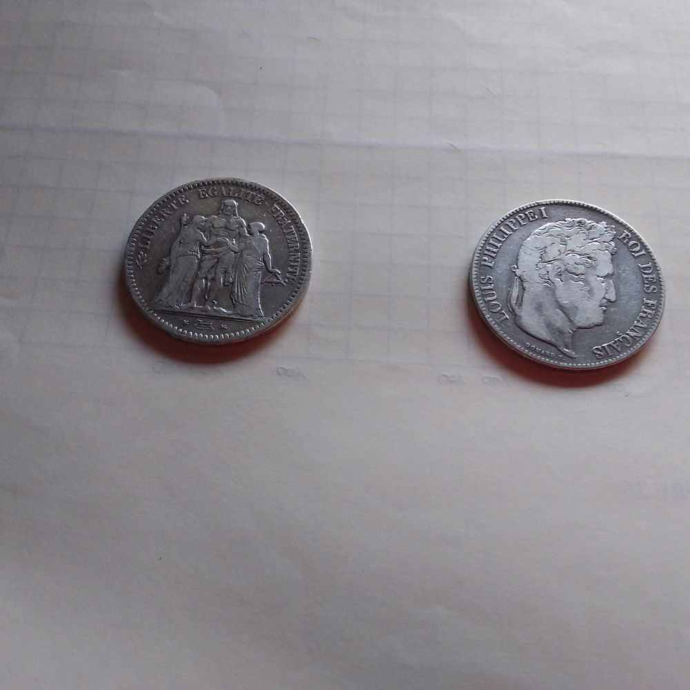 Piece 5 fr argent 1 M�rinchal (23)