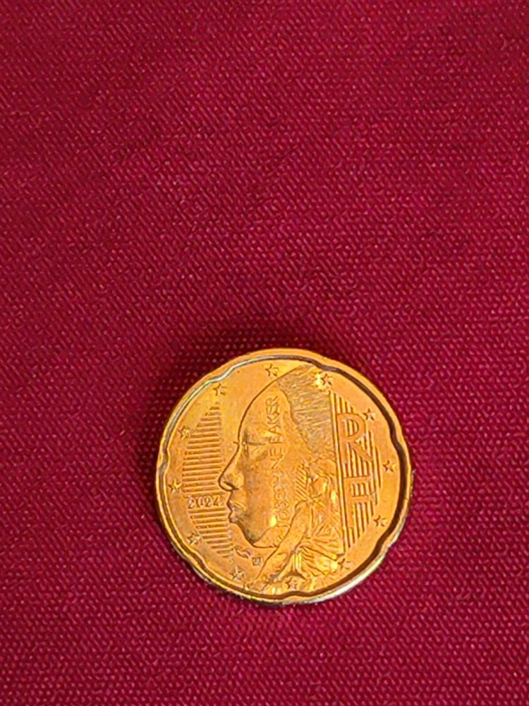 Pi�ce de 20 centimes d'euro Jos�phine Baker 10 Avermes (03)