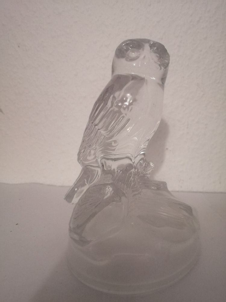 Pi�ce en cristal d'Arques : Hibou / Chouette 23 Habsheim (68)