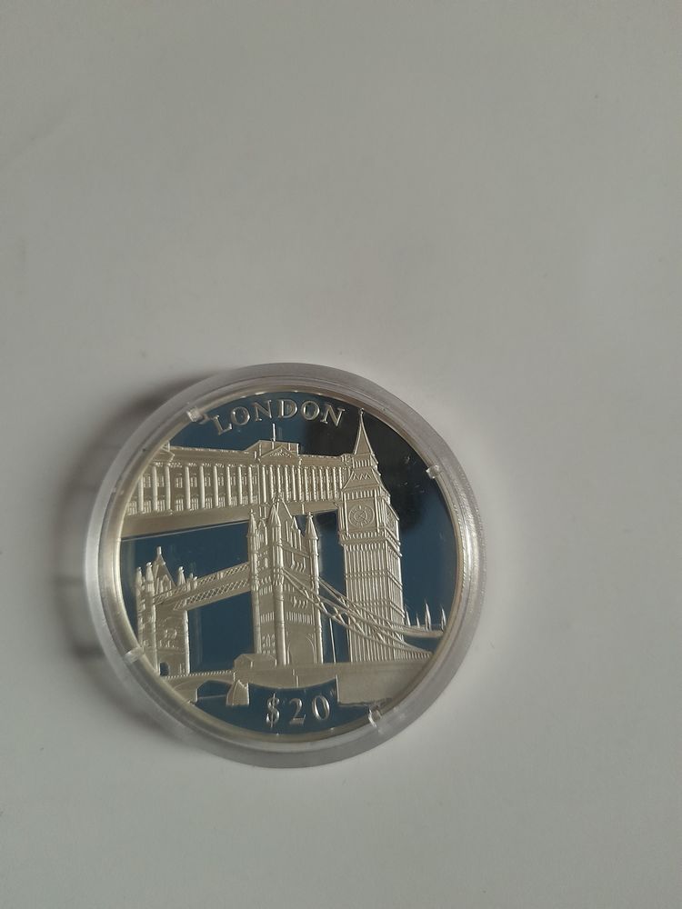  PIECE 20 DOLLARS ARGENT 35 Bourgneuf-en-Retz (44)