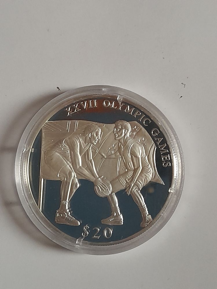 PIECE 20 dollars argent 30 Bourgneuf-en-Retz (44)