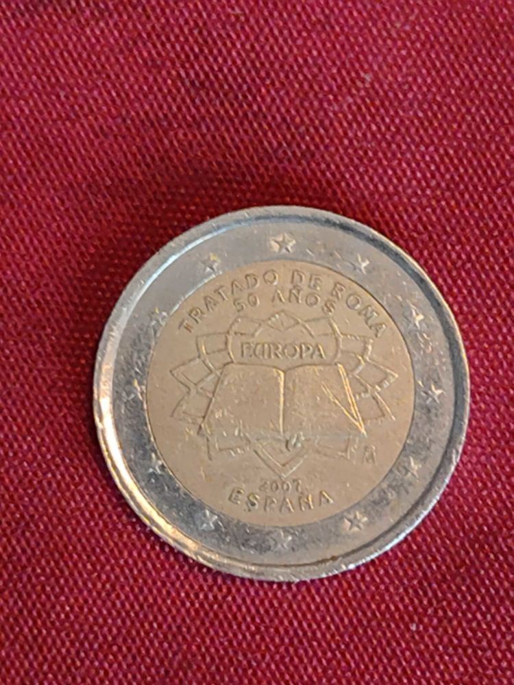 Pi�ce de 2 euros espagne 10 Avermes (03)