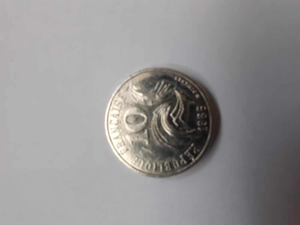 Pièce de 10 franc de 1986 0 Bucy-lès-Pierrepont (02)