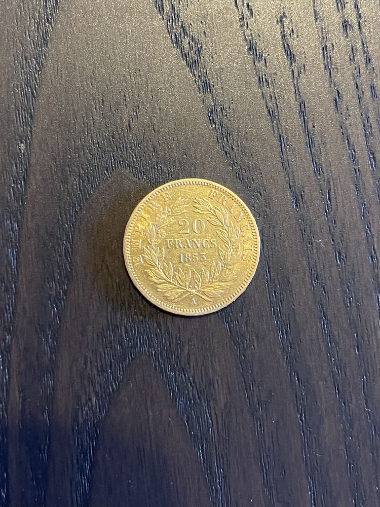 Pi�ce 20 francs or 1853 Napol�on III 360 Toulouse (31)
