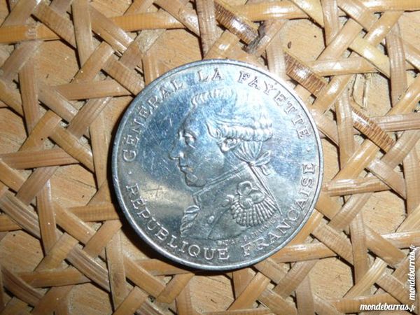 Pi�ce 100 francs 1987 G�n�ral La Fayette 42 Bordeaux (33)