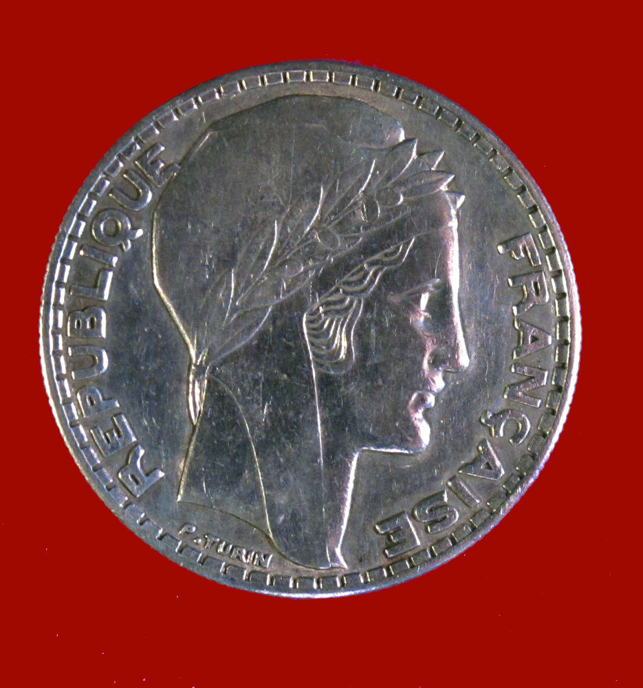 pièce 20 francs argent 1933 0 Narbonne (11)