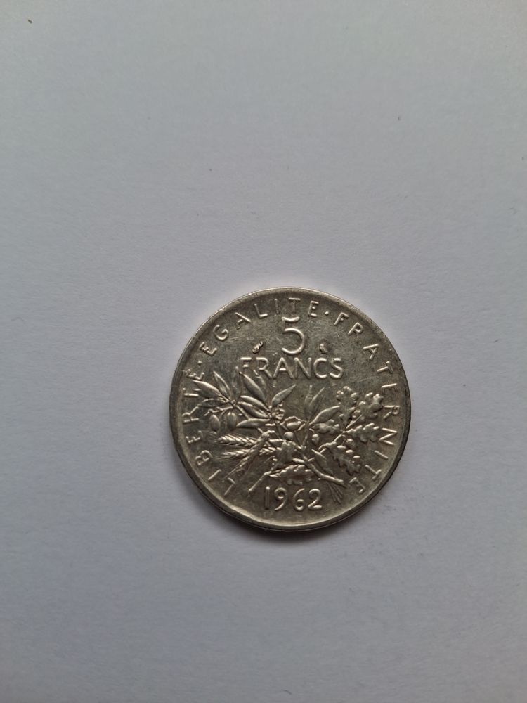 Piece de 5 francs en argent 30 Saint-Sornin (16)