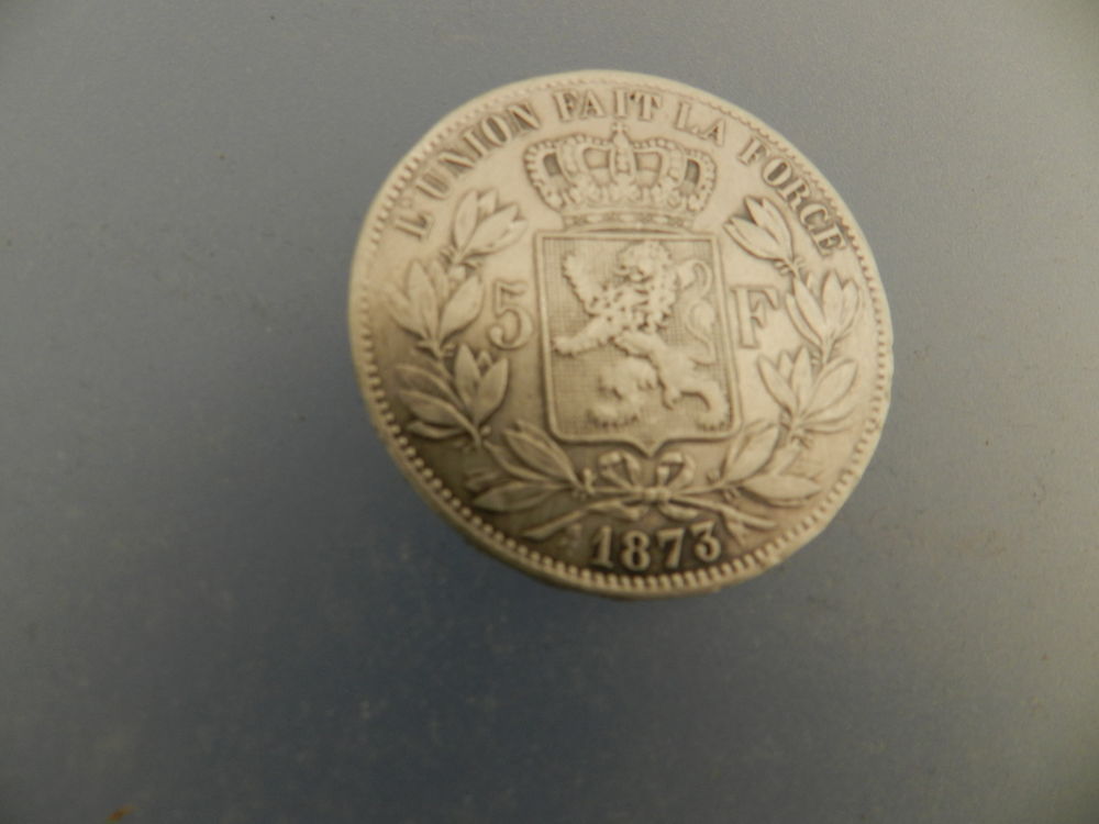 pi�ce de 5 francs belge 80 Ploemeur (56)