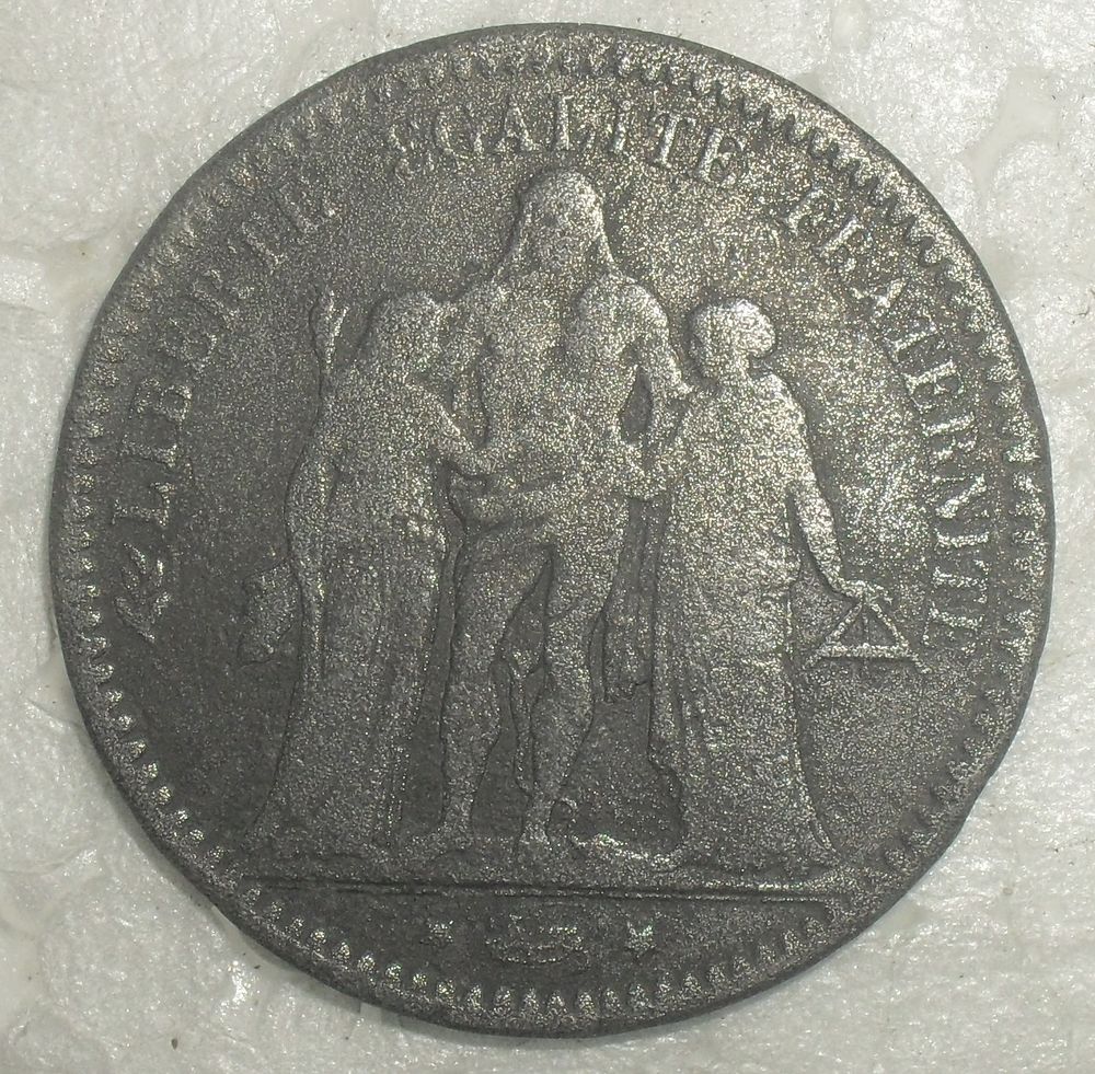 Pi�ce de 5 Francs Hercule 1873A 20 Montreuil (93)