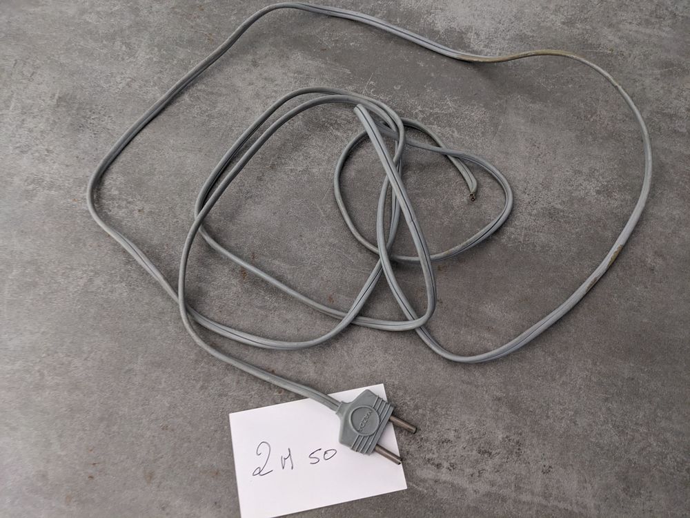 Pi�ce de lampe MAZDA c�ble + prise fil �lectrique GRIS 2,5 m 10 Marseille 13 (13)