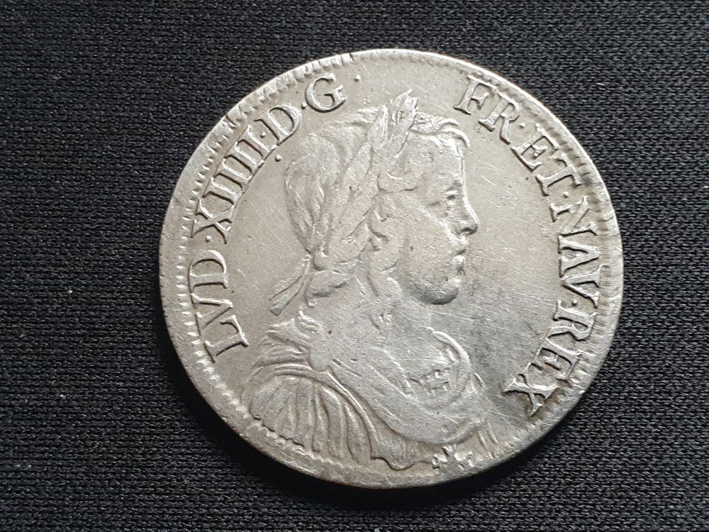 Pi�ce Louis XIV � �cu 1651 A 450 Bordeaux (33)