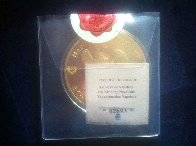 pi�ce m�daillon le sacre de Napol�on 60 Vend�me (41)