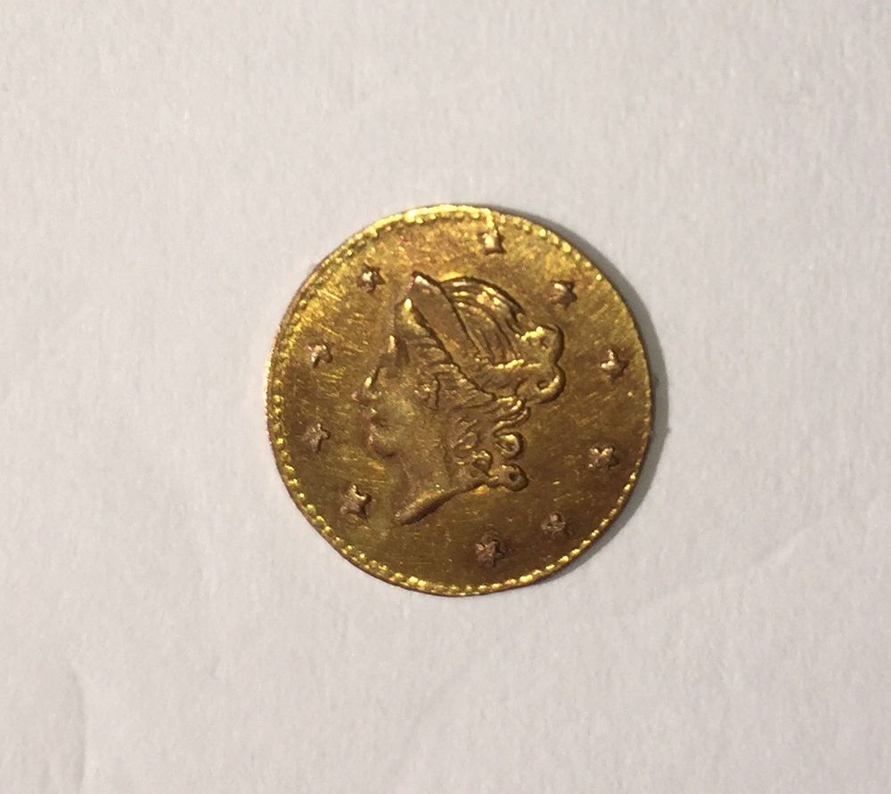 Pièce de monnaie américaine, 1/2 dollar 1871 en or  900 Cagnes-sur-Mer (06)