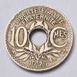 Pièce de monnaie 10 centimes Lindauer 1929 France 1 Cormery (37)