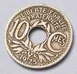 Pièce de monnaie 10 centimes Lindauer 1925 France 1 Cormery (37)