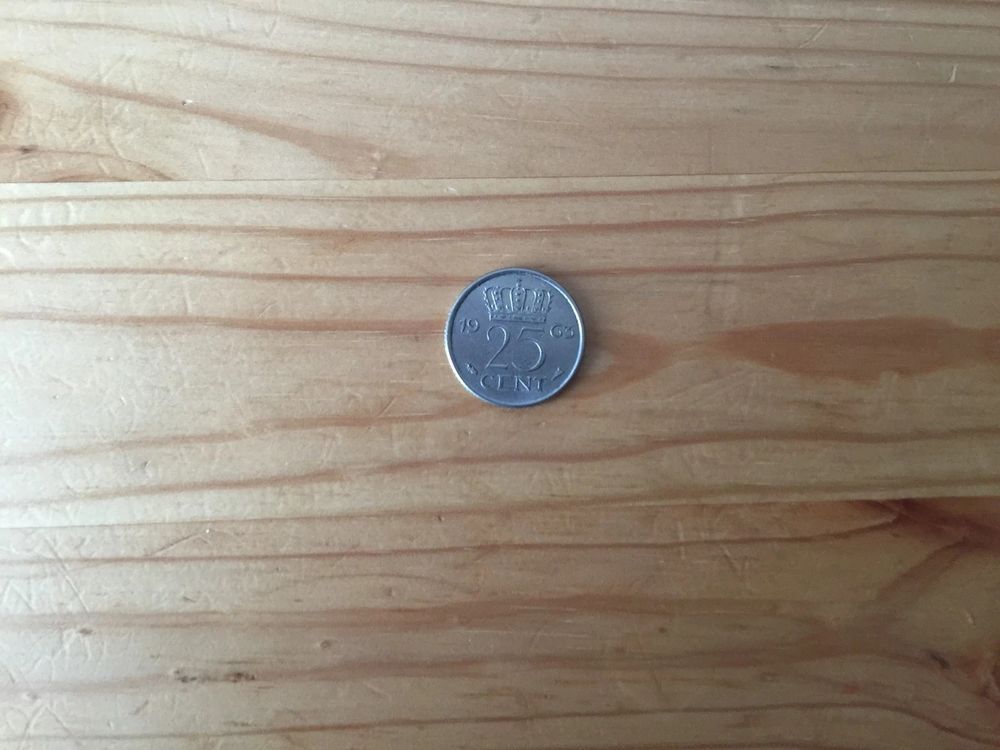Pi�ce de monnaie - 25 Cents 1963 (Pays-Bas) 2 Dijon (21)