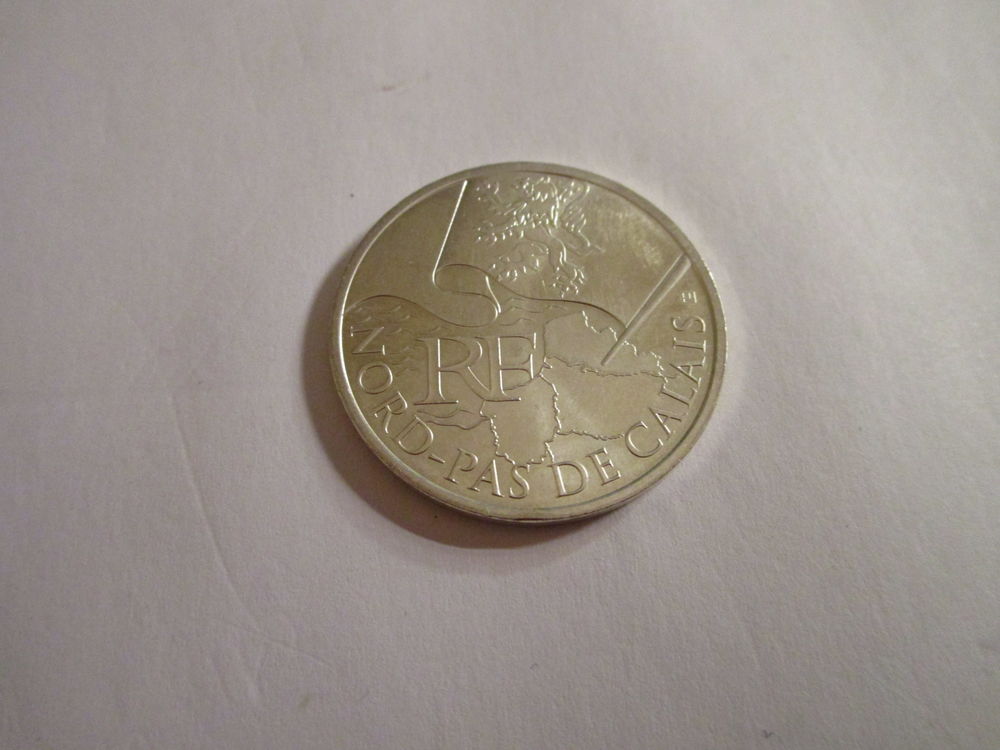 LOT NPC 8  PIECE MONNAIE 10 EUROS REGION 2010 20 Villepinte (93)