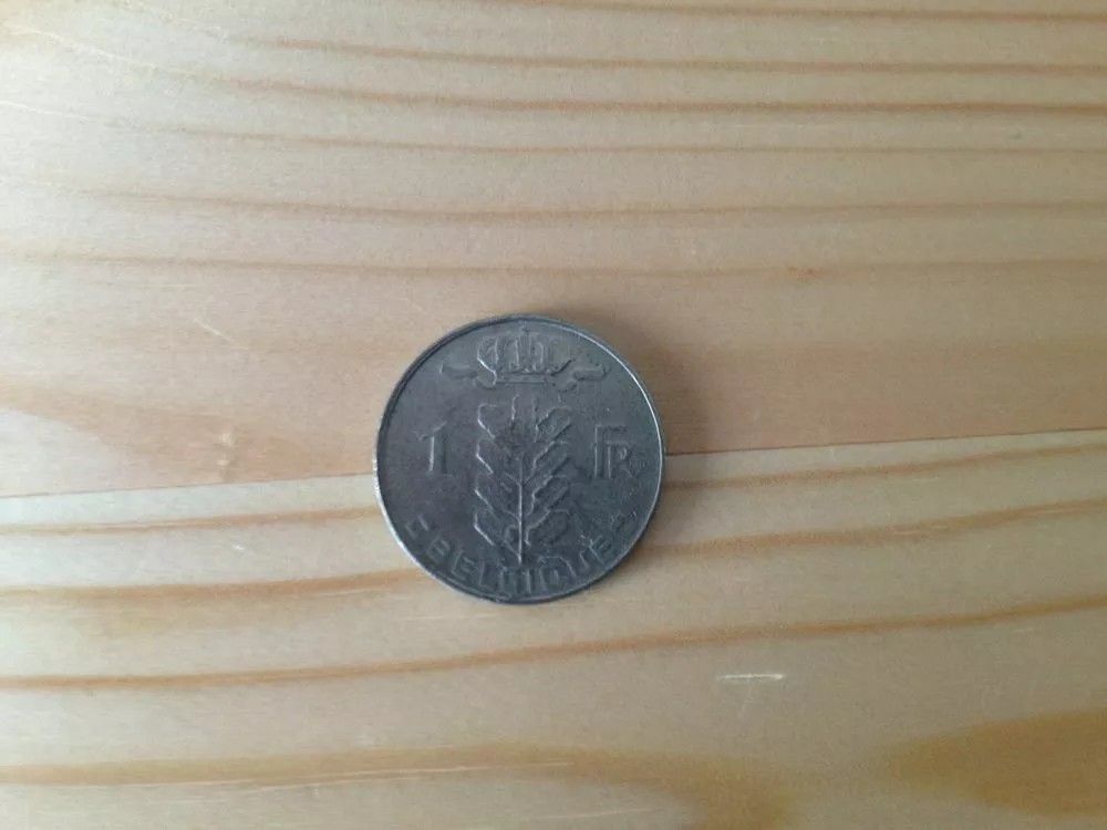 Pi�ce de monnaie - 1 Francs 1977 (Belgique) 2 Dijon (21)