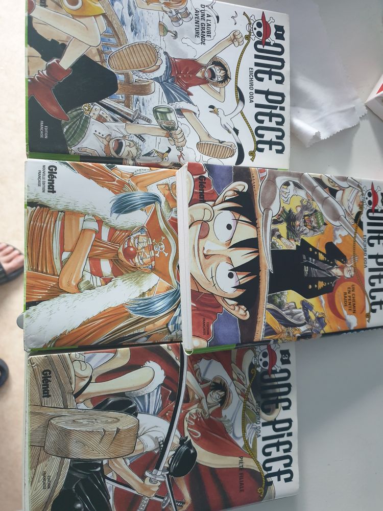 One piece tome 1 a 4 15 Brioude (43)