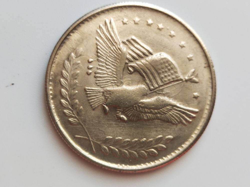 une pi�ce des usa      UNITE COMMERCIALE      en argent . 50 Dolus-d'Ol�ron (17)