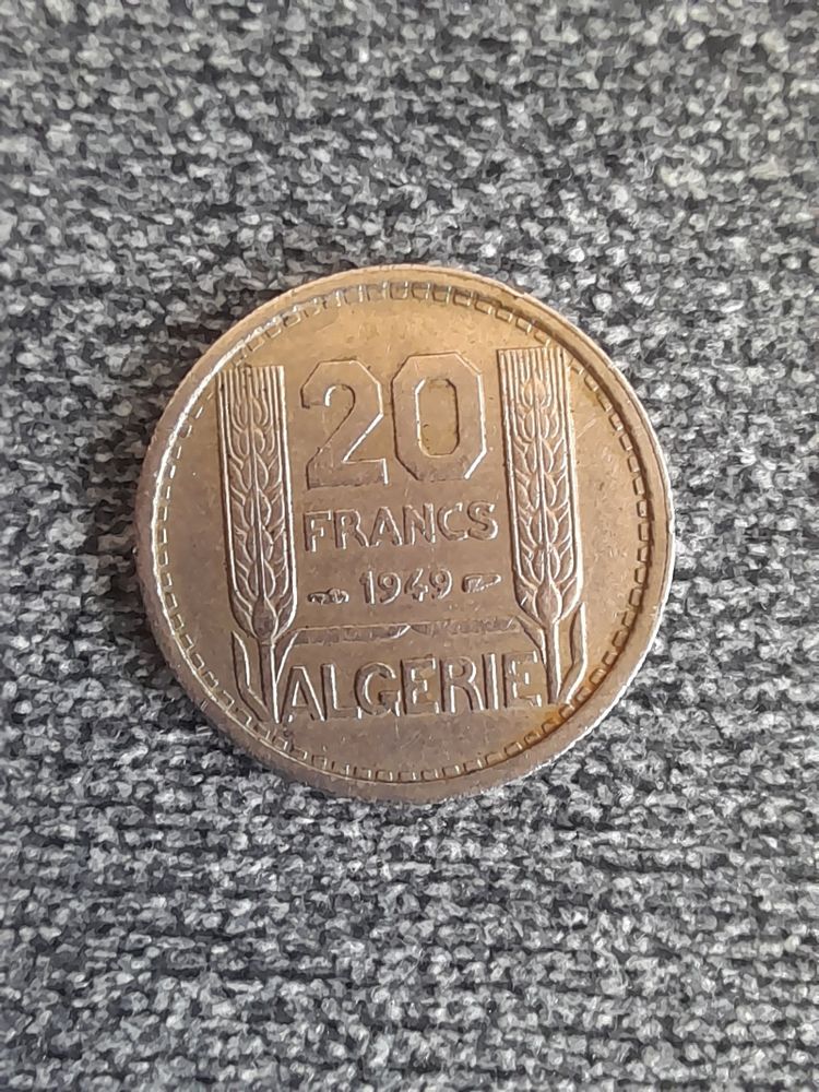 PIECES ALGERIE FRANCAISE 1949 et 1950 4 �ragny (95)