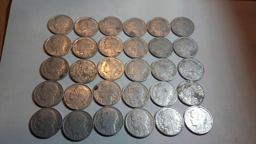 Lot de 30  pi�ces de 50 Centimes Morlon Alu . 0 Ancy-sur-Moselle (57)