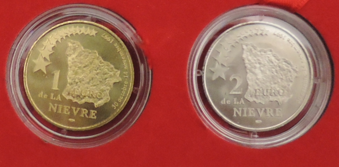 pi�ces euros des d�partements (Ni�vre) 12 Urzy (58)