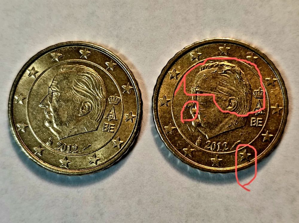 Pi�ces euros unique 175000 Paris 20 (75)