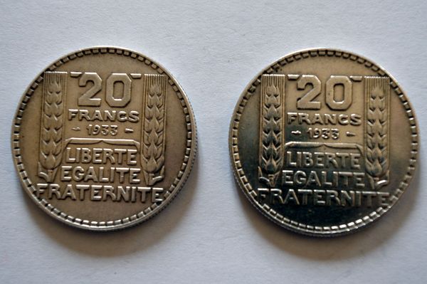 Pièces de 20 Francs Turin RL (1933)  0 Plouescat (29)
