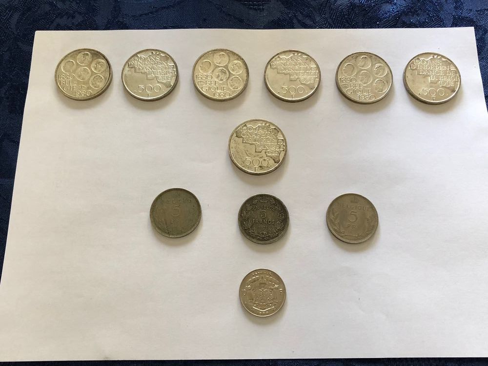 Pi�ces de monnaie anciennes 0 Hergnies (59)