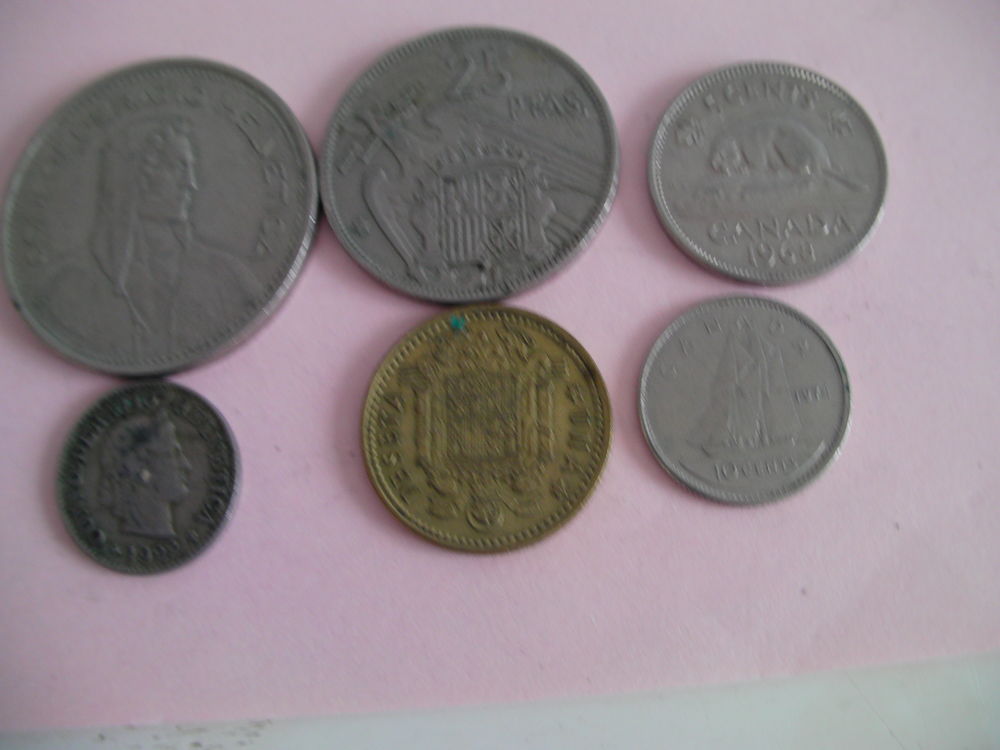 PIECES monnaie CANADA - ESPAGNE 0 Saint-Etienne (42)