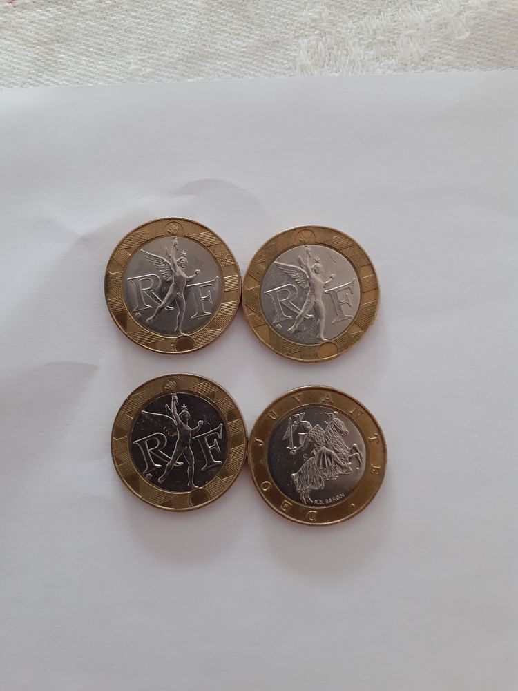 PIECES DE MONNAIE 10 ET 20 FRANCS 80 Angers (49)