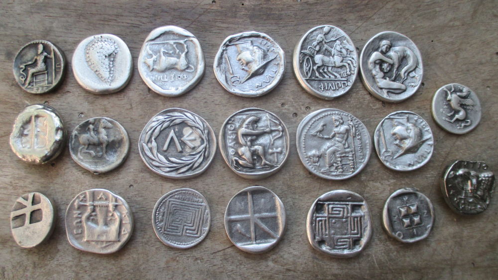 lot pi�ces monnaie grecque. 120 Causse-et-Di�ge (12)