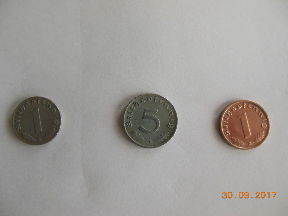 pi�ces monnaies allemande 20 Sedan (08)