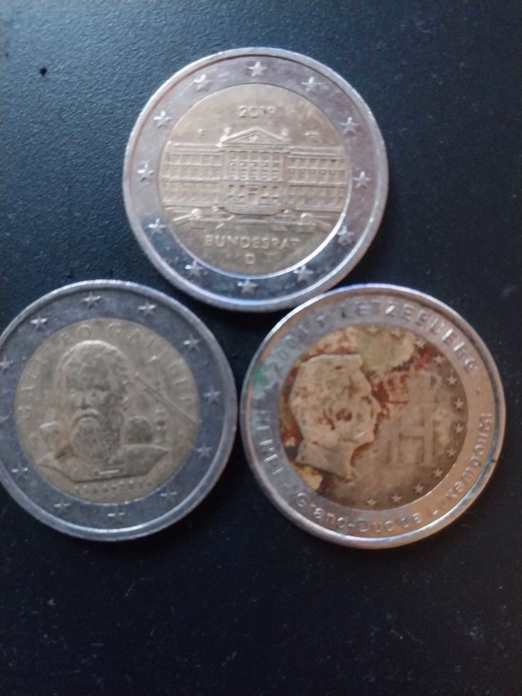 3 pi�ces rare de 2� 150 Roissy-en-Brie (77)