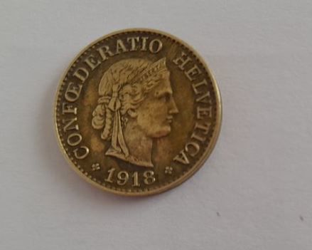 PIECES SUISSE 1883 � 1948 15 �ragny (95)