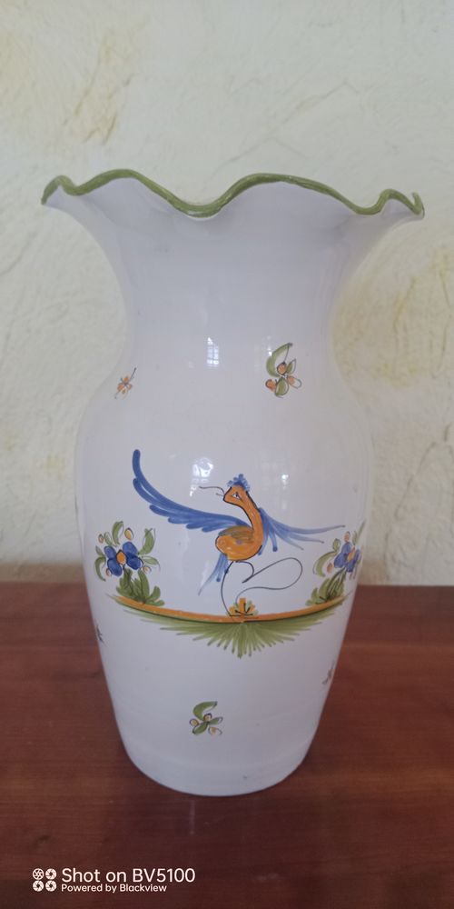 4 pi�ces de vaisselle  Moustiers  80 Compeyre (12)